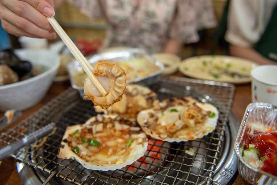 Grilled Shellfish